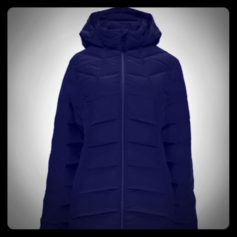 Spyder Down Black women's coat (Size XL) Rainbow Z